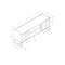 Monarch Specialties Tv Stand, 72 Inch, Console, Storage Cabinet, Living Room, Bedroom, Brown And Black Laminate I 2752 - alternate 2